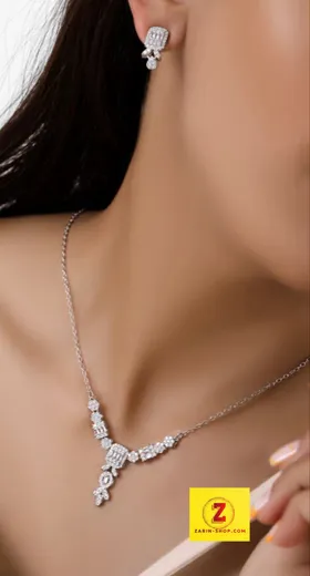 نیمست نگینی مجلسی زنانه طرح جواهر