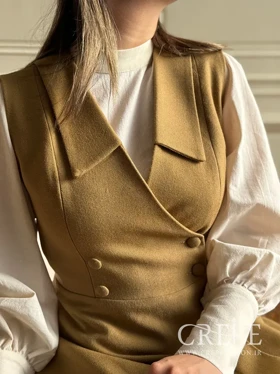 سارافان تک کشمیر یقه آمریکایی نفس