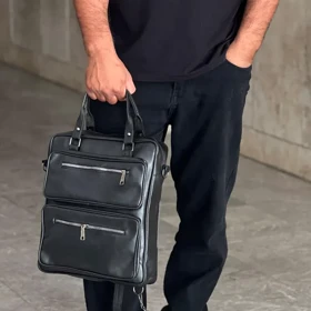 کیف دستی چرمی فوروارد مدل FORWARD - FCLT300332 قابل تبدیل به کوله