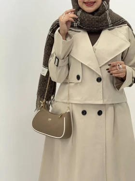 3678-بارانی آستردار شکیبا (ایراددار)