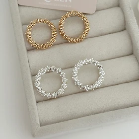 گوشواره خاویاری گرد کد 834