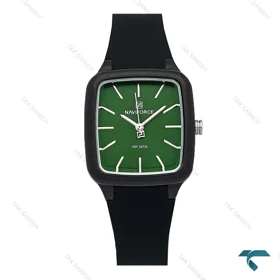نیوی فورس زنانه NF5055 زنانه مشکی بند صفحه سبز NaviForce-7728-L