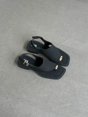 صندل زارا مشکی تابستانی / ZARA