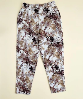 شلوار گل‌دار کنف کد 2058