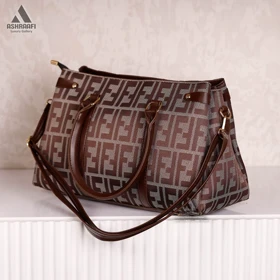 کیف دوشی فندی Fendi Shoulder Bag A01 (قهوه‌ای)