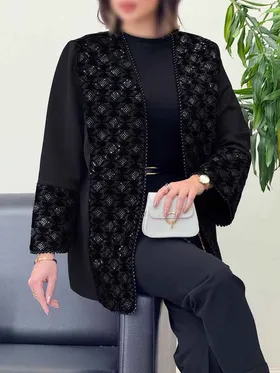 مانتو مازراتی آستین مروارید