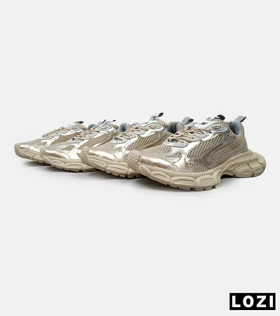 کفش کتانی مردانه و زنانه طلایی Balenciaga 3XL