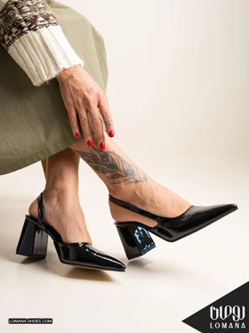 کفش پاشنه لنیا لومانا - کد 2695