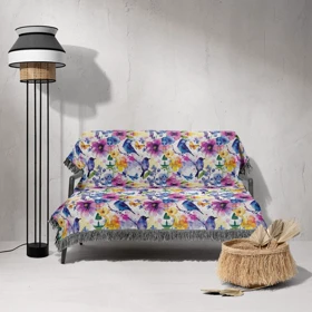 شال مبل ریش دار classic 142