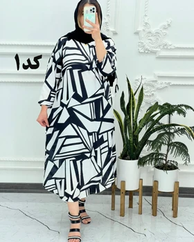 پیراهن ساحلی طرح دار کرسپو 3995