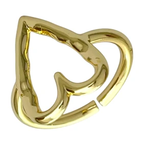 انگشتر زنانه طرح قلب مینیمال