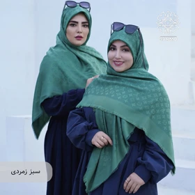 روسری نخ کشمیر آلیس (سبز زمردی)