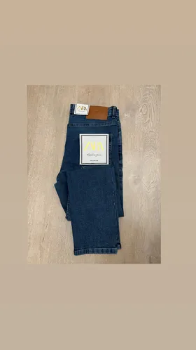 شلوار جین کش zara