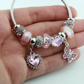 دستبند پاندورا پروانه