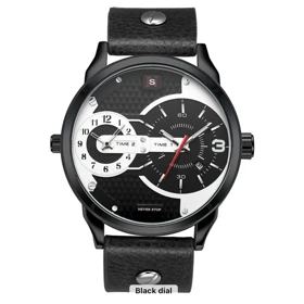 ساعت مچی مردانه اورجینال Never Stop موتور کوارتز ژاپن با جعبه اورجینال و باطری اضافی