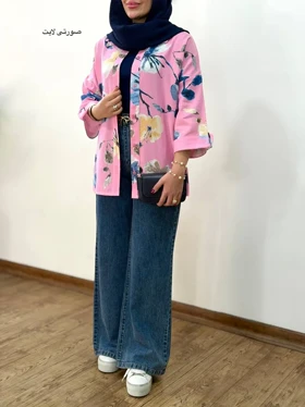 تونیک مانتویی لینن آیسو گلاریس 4