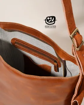 کیف دوشی چرم