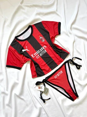 کیت فوتبالی زنانه تیم آث میلان