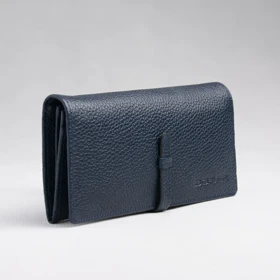 کیف پول چرم مونالیزا (سورمه ای)