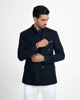 ام کی کالکشن کت mk-5638-navy-blue
