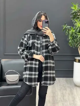 شکت چهارخونه تک جیب