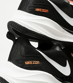 کفش کتانی مردانه و زنانه مشکی Nike air zoom