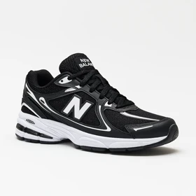 کفش کتانی نیوبالانس مشکی سفید New Balance Black1064
