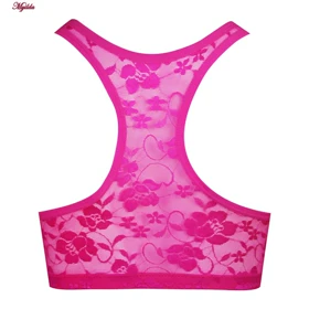 نیم‌تنه ورزشی زنانه مدل فنردار کاپ اسفنجی صورتی کد 4982