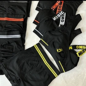 ست نیم‌تنه و شورتک کد 105562