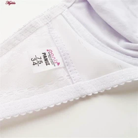 سوتین زنانه سفید پانیذ مدل فنردار کد 6600348