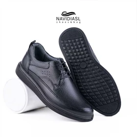 کفش مردانه چرم اداری و روزانه کد 7017003