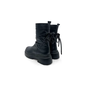 کفش نیم بوت زنانه استرج بندی مدل 0117_Boots