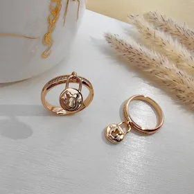 انگشتر طرح قفل ژوپینگ کد 397