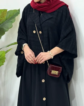 ست کت کوک دوزی و دامن بابونه