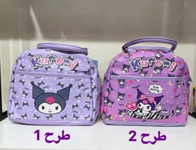 کیف ظرف غذا چرمی وارداتی کرومی برند SANRIO