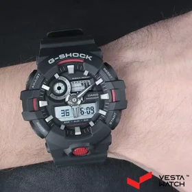 ساعت مچی مردانه کاسیو جی‌شاک CASIO G-SHOCK مدل GA-700-1A