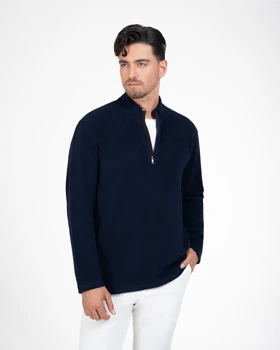 پلیور مردانه نیم زیپ کد 300/50