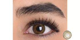 لنز رنگی فصلی ایراپتیکس Airoptix Colors (Pure Hazel (سبز یشمی عسلی دورمشکی))