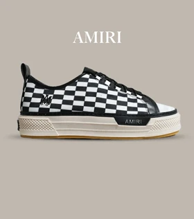 کفش اسنیکرزAmiri Checkered مدل 6003