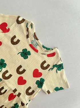 پیراهن دخترانه کبریتی ترک 7097