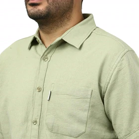 پیراهن آستین کوتاه بیسکوییتی سیزر مدل 15111797