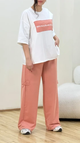 ست تیشرت وشلوار دنس گلکسی