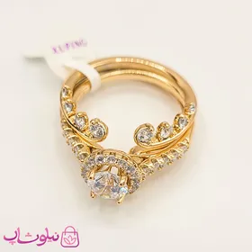 انگشتر زنانه چند ردیفه ژوپینگ