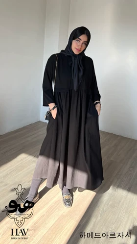 مانتو پیراهنی کره