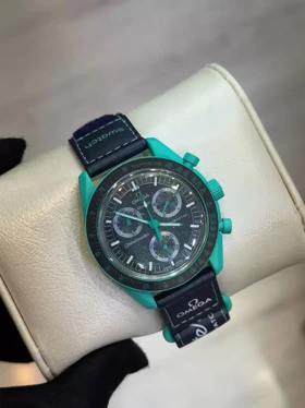 ساعت امگا سواچ شفق قطبی زمین جدید Polar Lights