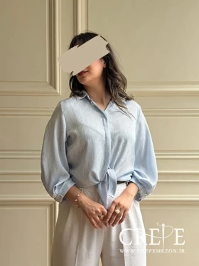 شومیز کریشه آستین سگک