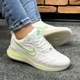 کتانی اسپرت مردانه مدل نایک زوم NIKE_ZOOM رنگ سفید