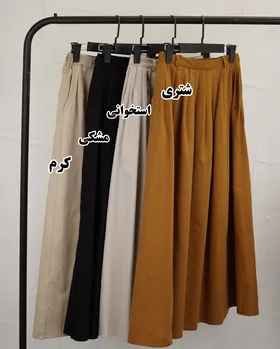 دامن کتان طرح زارا