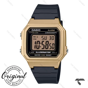 ساعت کاسیو مردانه W-217HM-9AV اصل طلایی مشکی Casio-11957-G