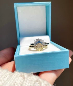 ست انگشتر ماه و خورشید